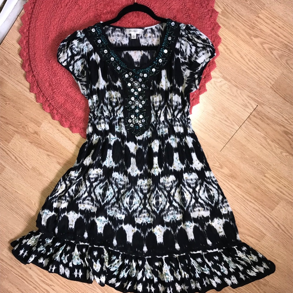 Boho-Style Rayon Dress